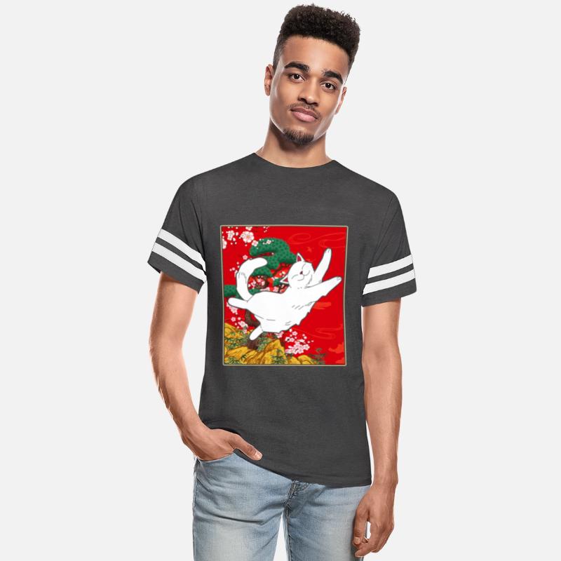 Cherry Blossom Shirt, Kawaii Cat Cherry Blossom