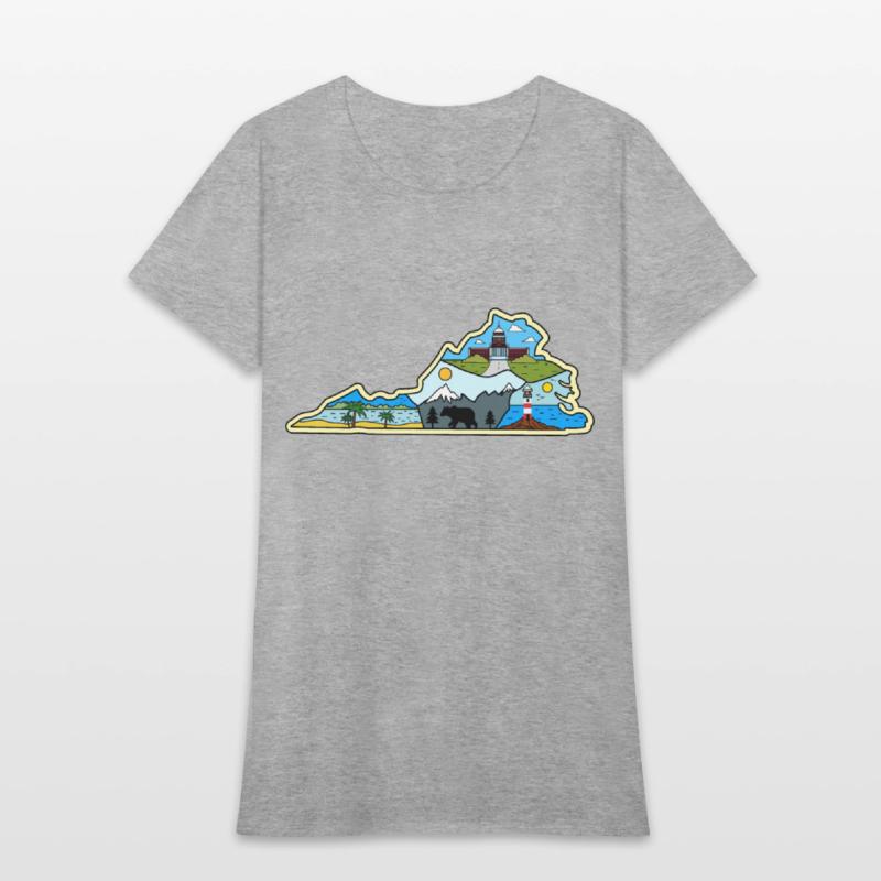 Chesapeake Charlottesville Lynchburg Virginia Map