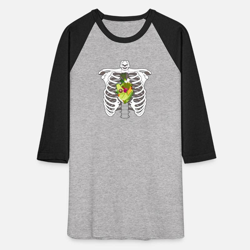 CHEST X-RAY VEGAN VEGETABLE HEART DESIGN