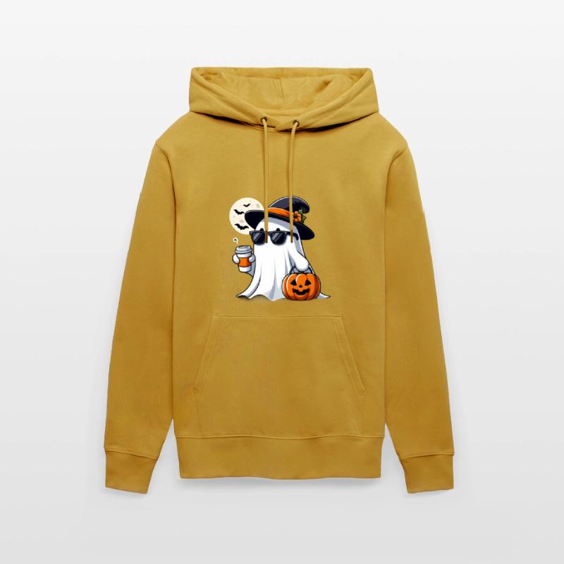 Chic Ghost with Halloween Accessories