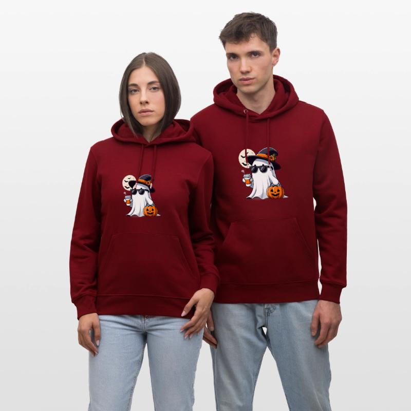 Chic Ghost with Halloween Accessories