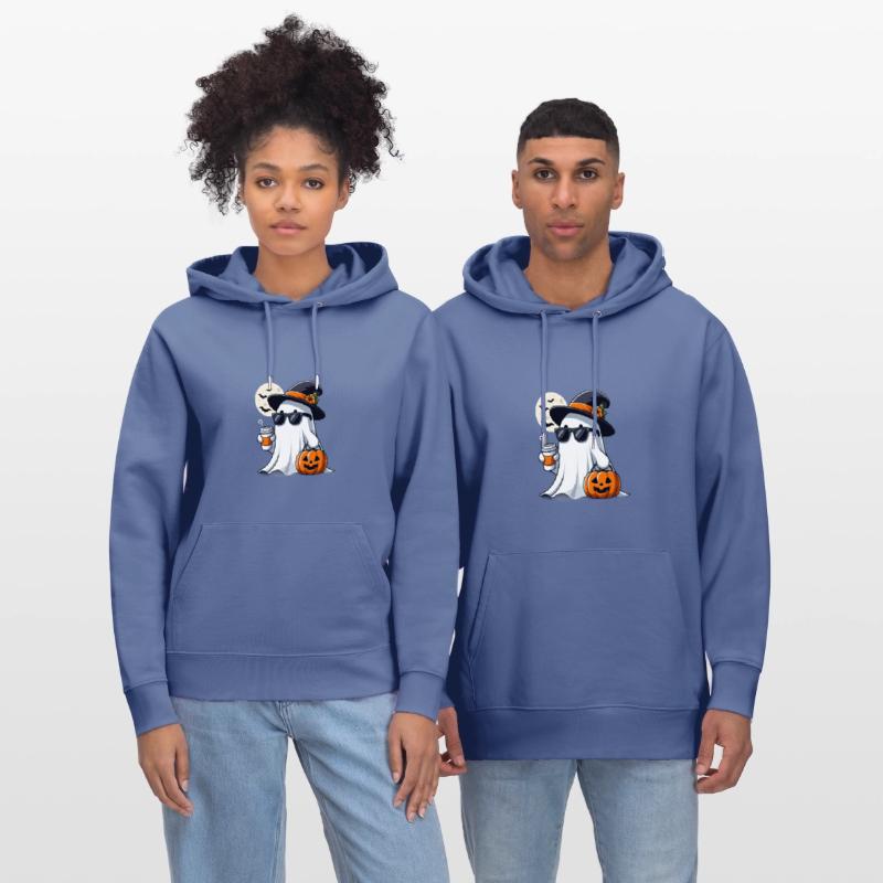 Chic Ghost with Halloween Accessories