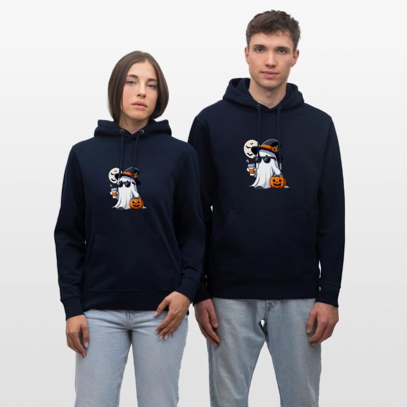 Chic Ghost with Halloween Accessories