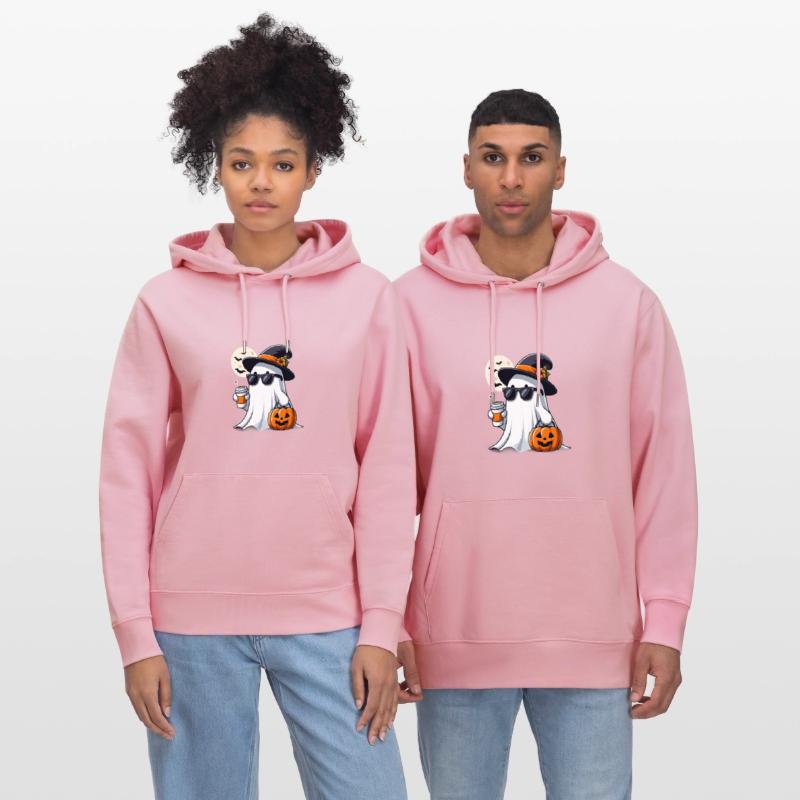 Chic Ghost with Halloween Accessories