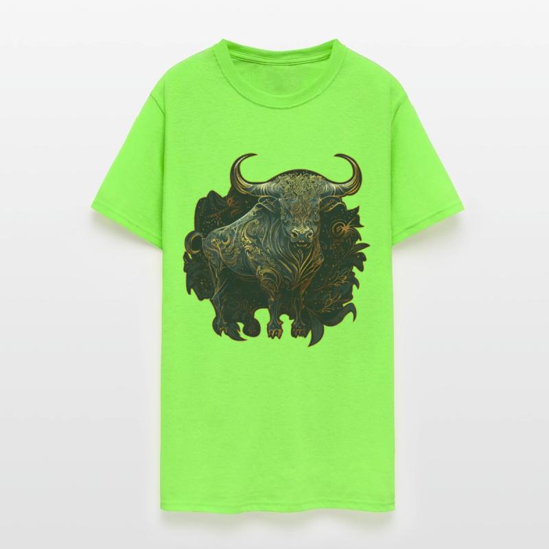 Chinese Zodiac Sign Mandala Ox Animal Astrology