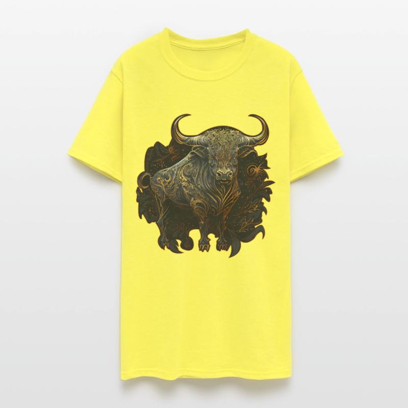 Chinese Zodiac Sign Mandala Ox Animal Astrology