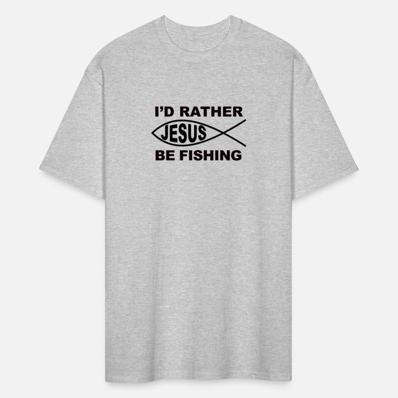 Christian I'd Rather Be Fishing For Jesus