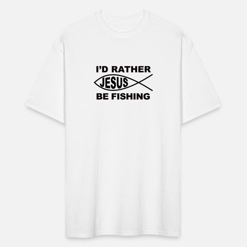 Christian I'd Rather Be Fishing For Jesus
