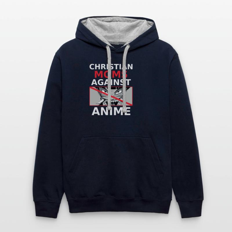 Christian Moms Against Anime Humor Tee