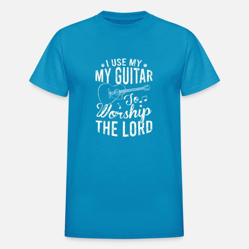 Christian Music Pastor Guitar Use Guitar Worship