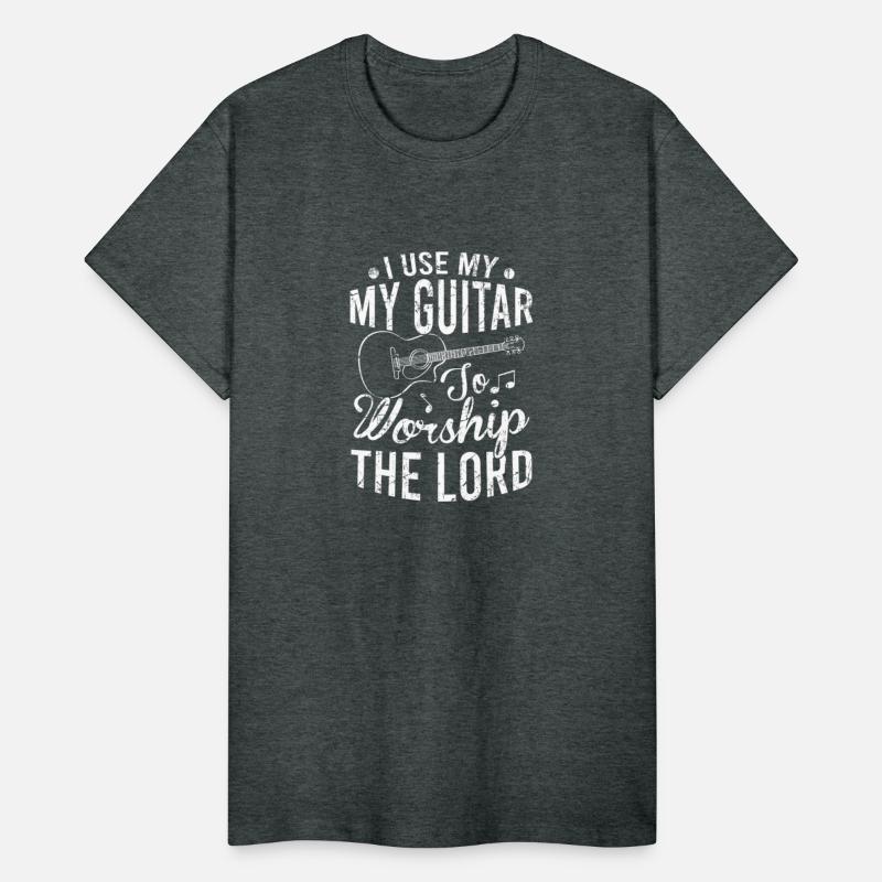 Christian Music Pastor Guitar Use Guitar Worship