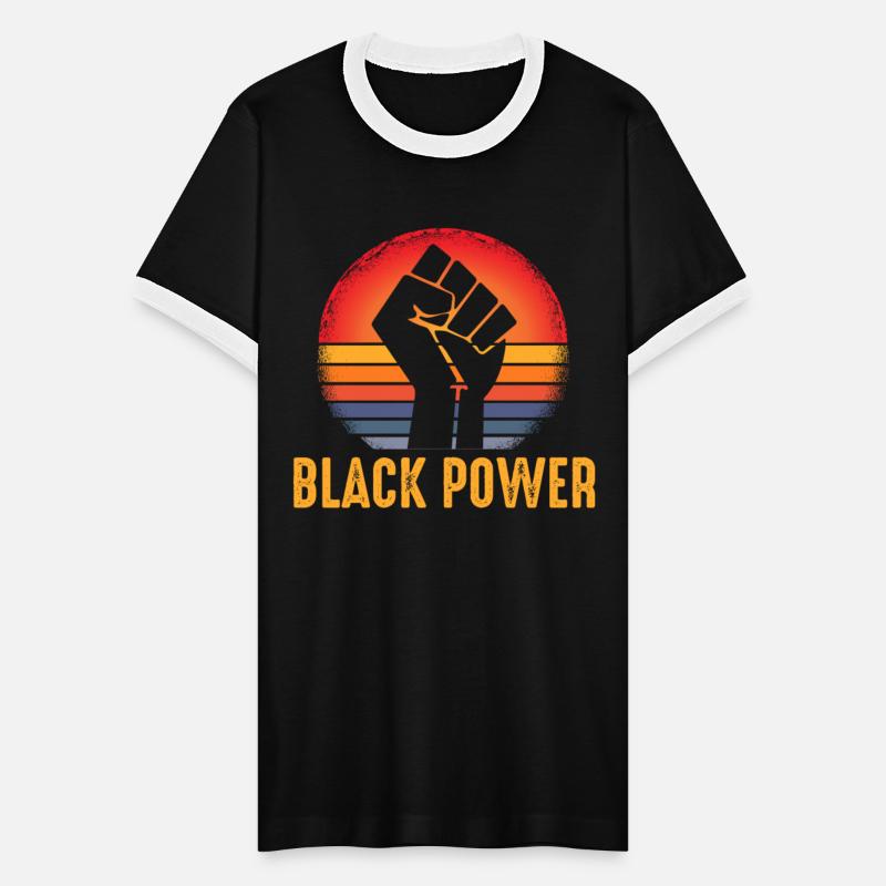 Civil Rights Black Power Fist equal rights saying