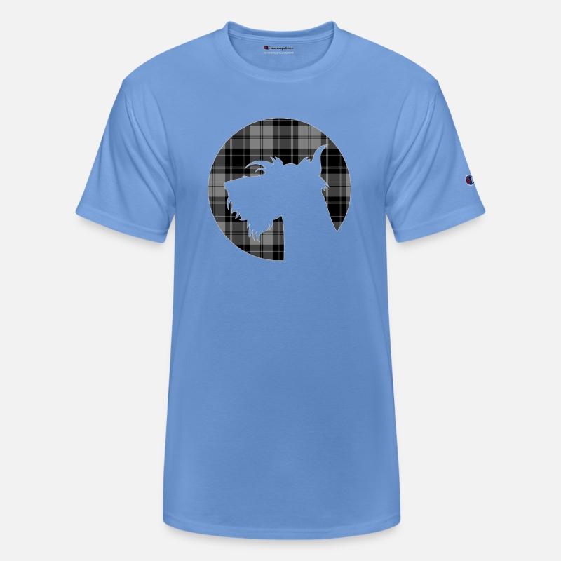 Clan Douglas Tartan Scottie Dog Silhouette