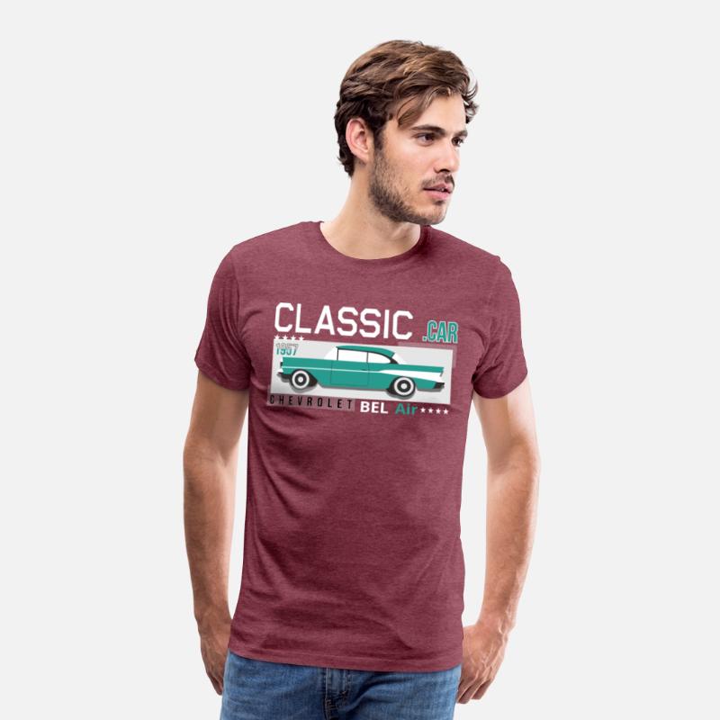 CLASSIC Car 1957 Chevrolet BEL Air Print T-shirt