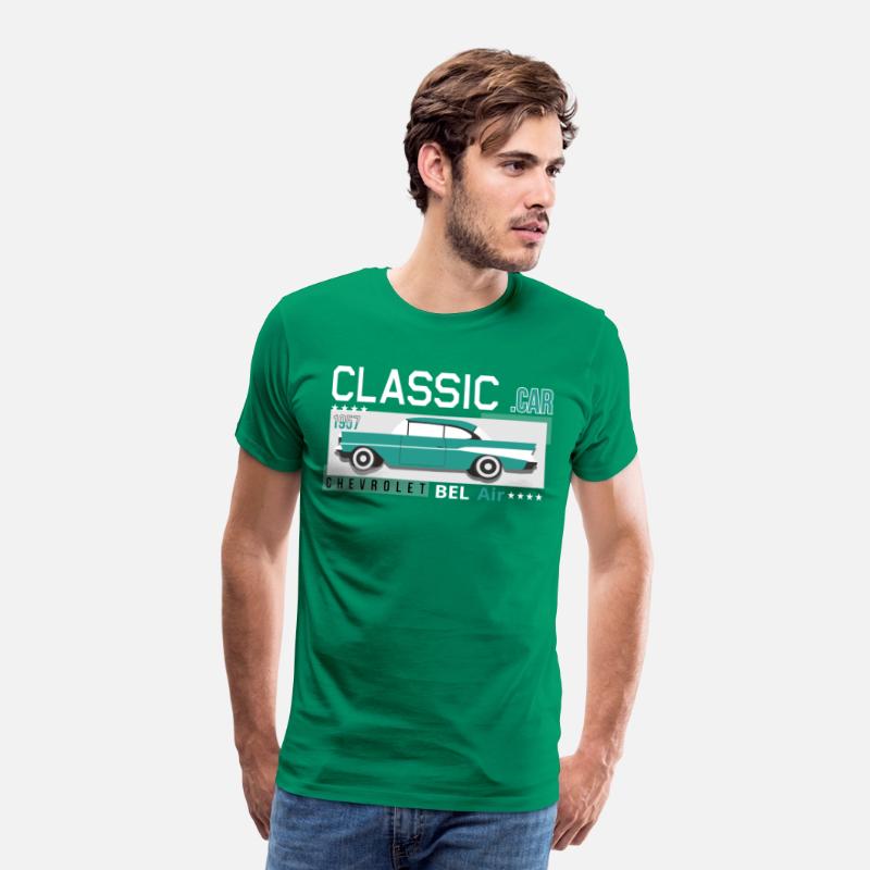 CLASSIC Car 1957 Chevrolet BEL Air Print T-shirt