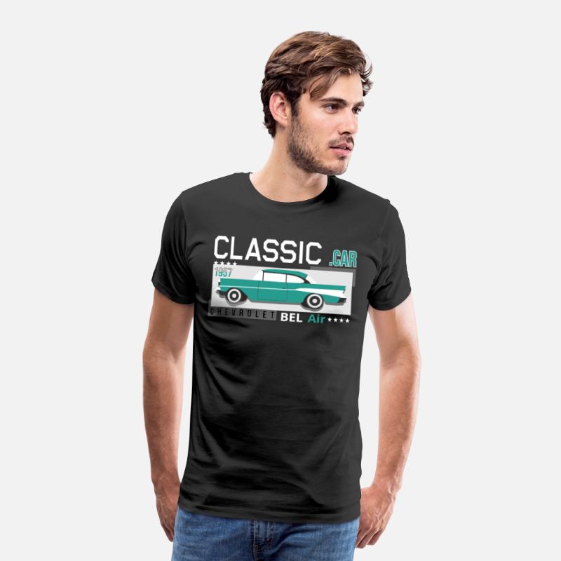 CLASSIC Car 1957 Chevrolet BEL Air Print T-shirt