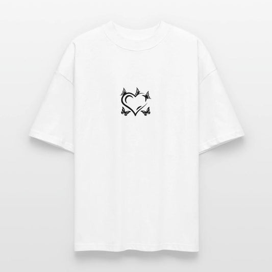 Classic Love Heart with Butterflies