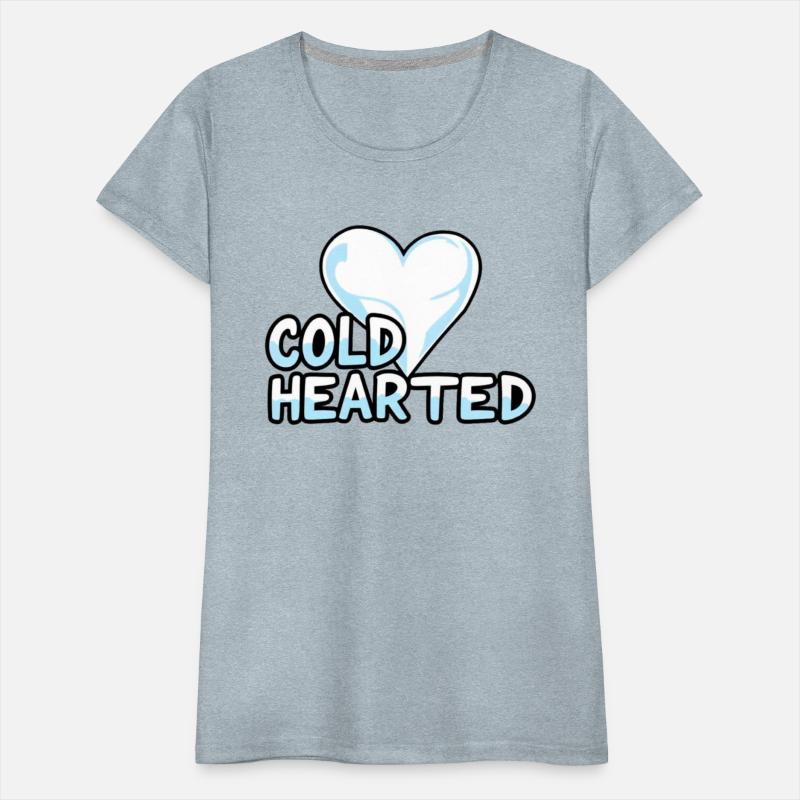 Cold hearted frozen heart design