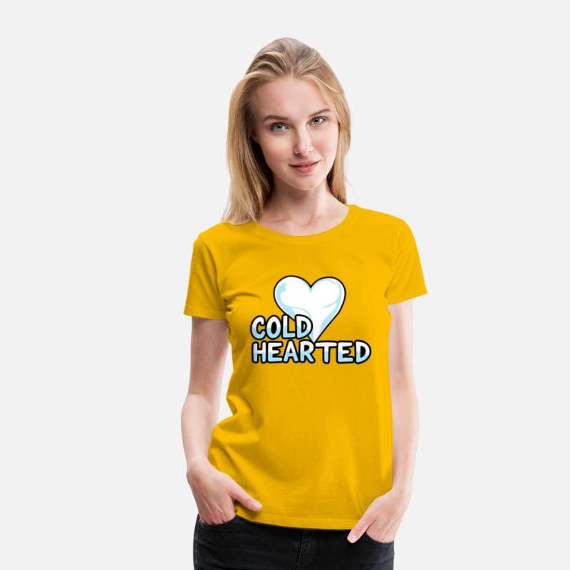 Cold hearted frozen heart design