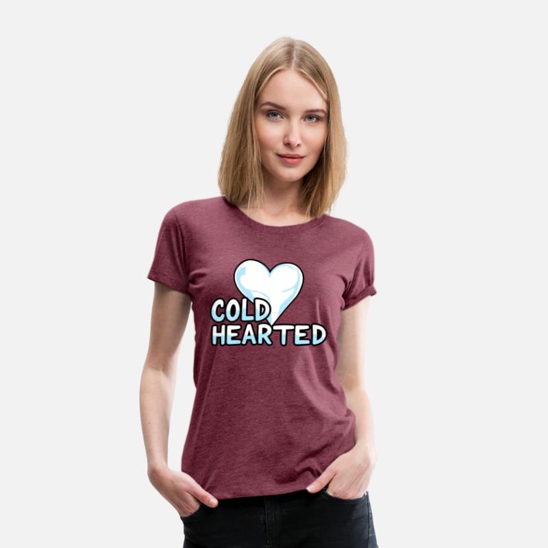Cold hearted frozen heart design