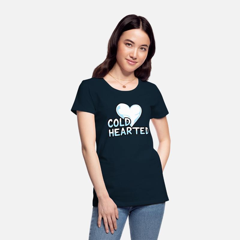 Cold hearted frozen heart design