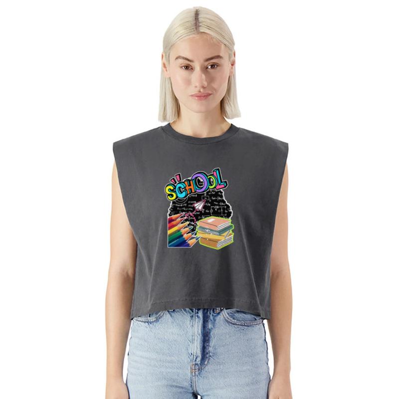 Colorful School Days Illustration