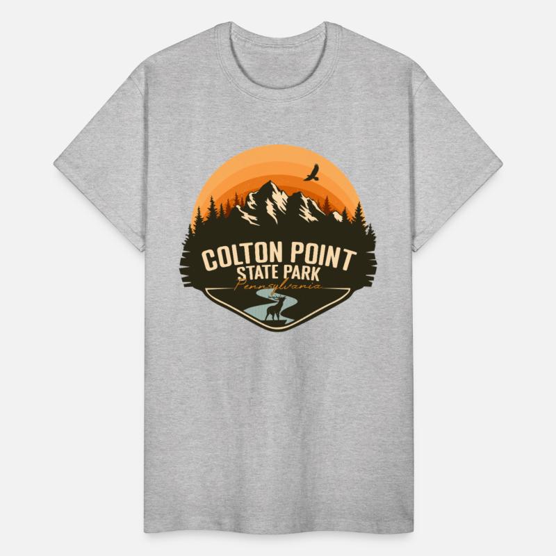 Colton Point State Park Pennsylvania PA Vintage