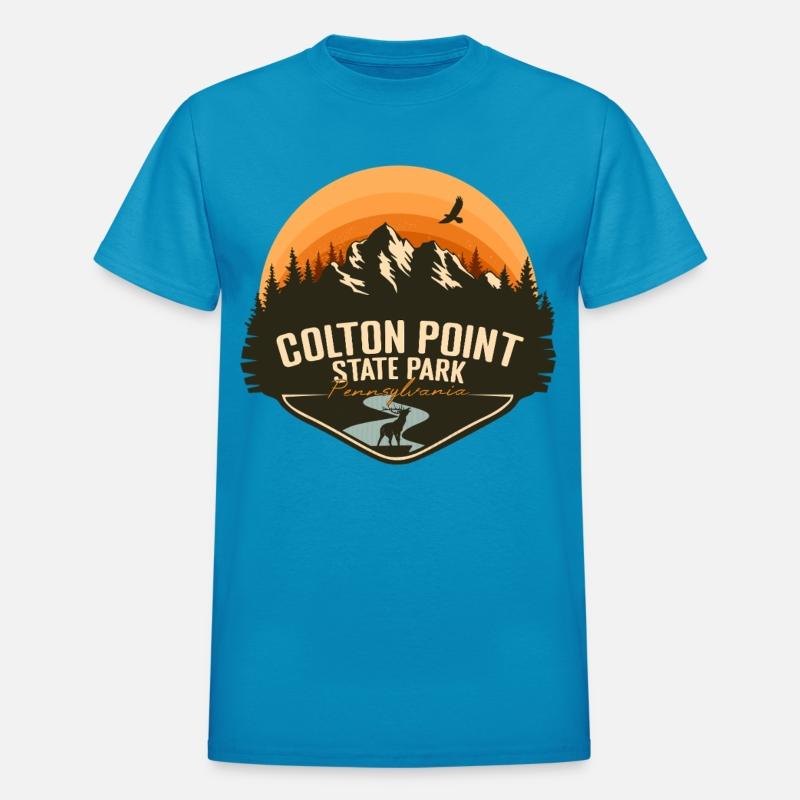 Colton Point State Park Pennsylvania PA Vintage