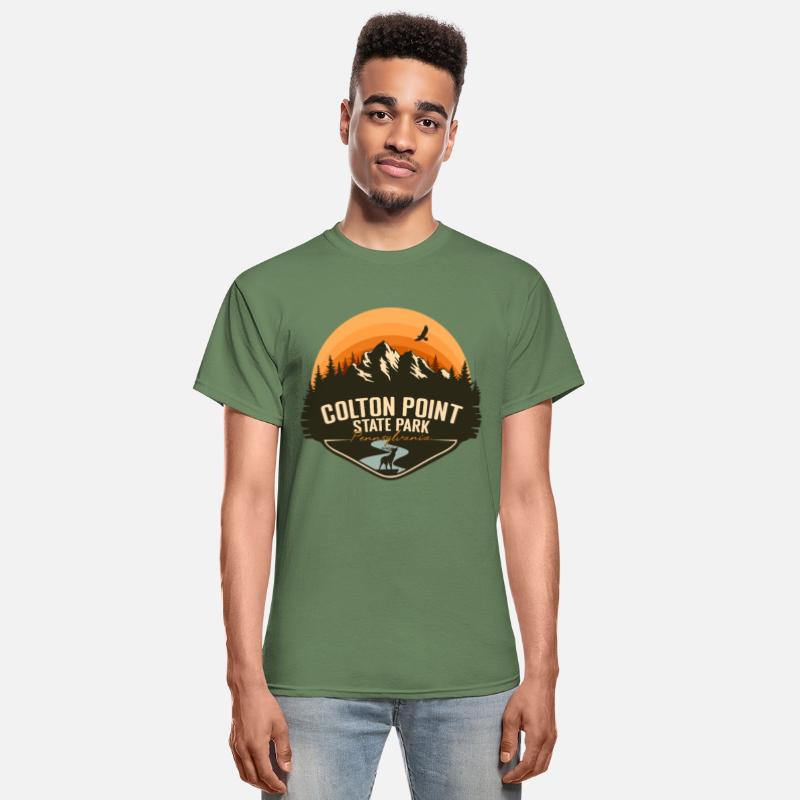 Colton Point State Park Pennsylvania PA Vintage