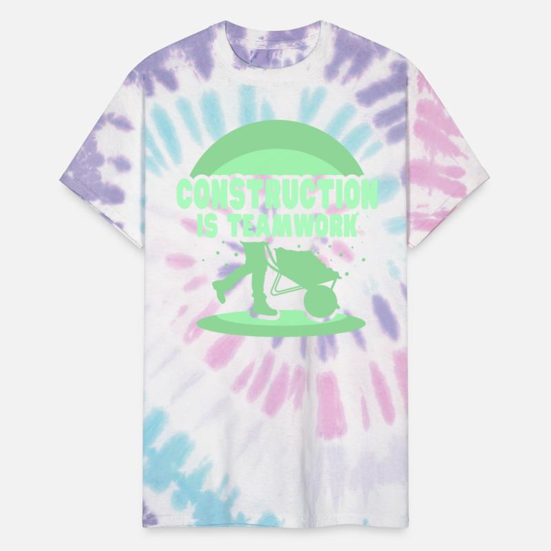 Construction Is Teamwork Site Worker