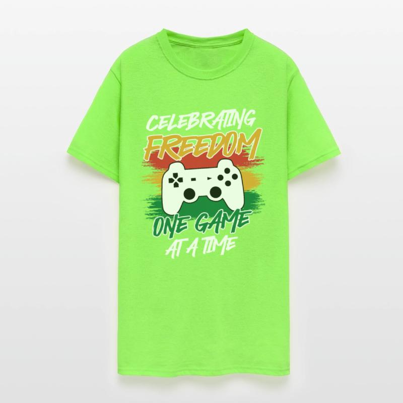 Controller Celebrating Freedom One Game at a Time