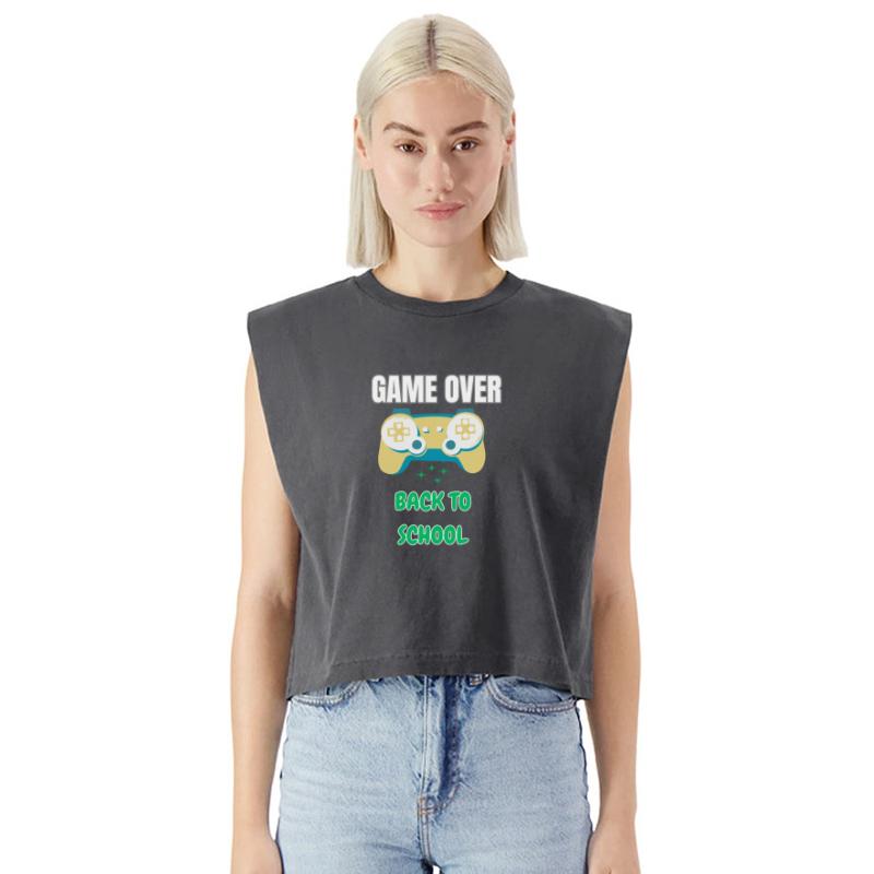 Cool Gamer Back to School T-Shirt – Retro Game Ove