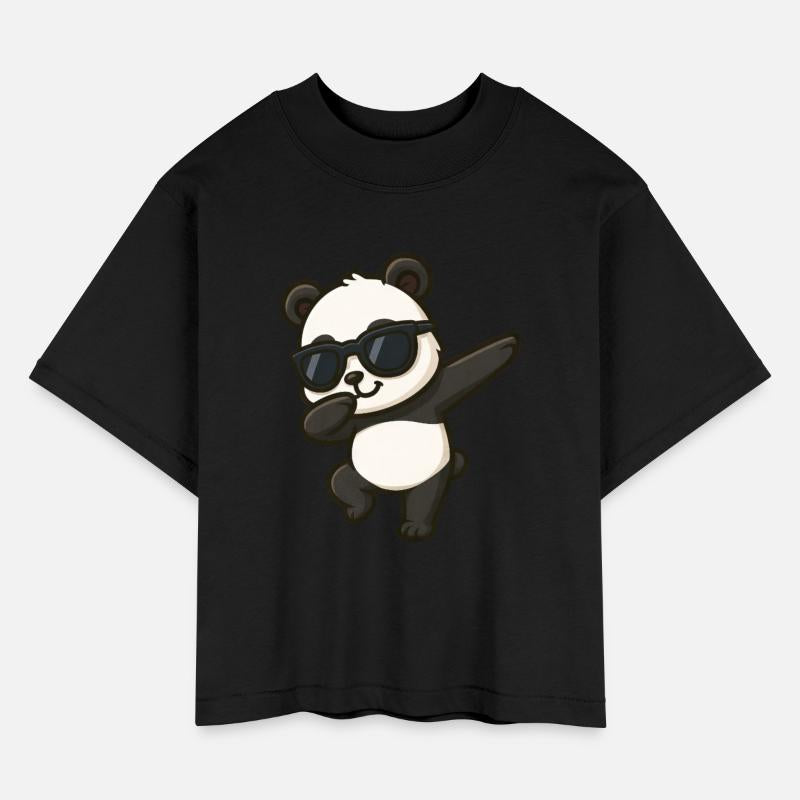 Cool panda sunglasses dancing dab cartoon kids