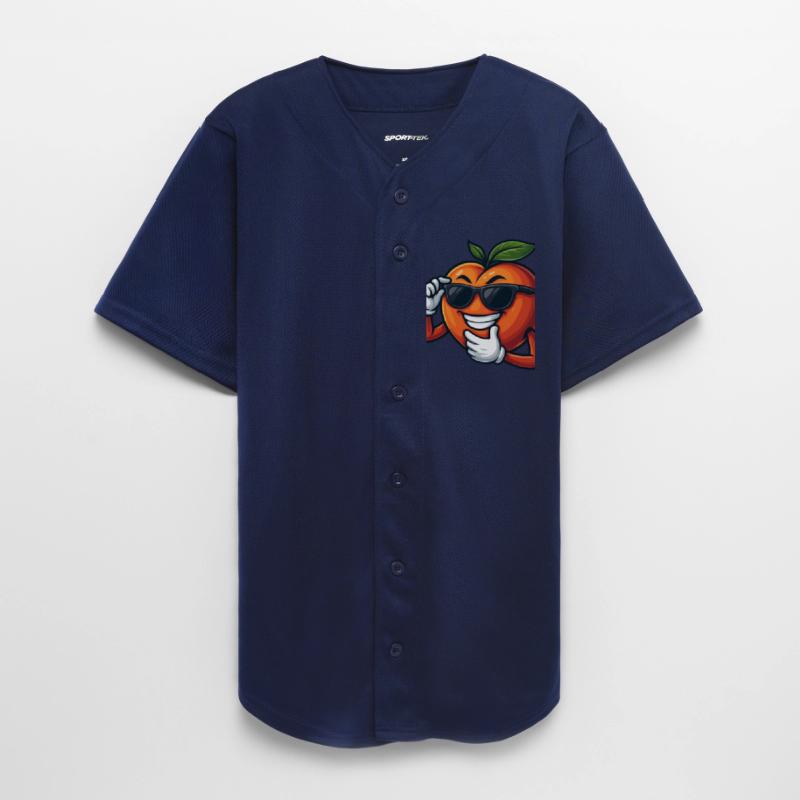 Cool peach cartoon sunglasses summer fruit