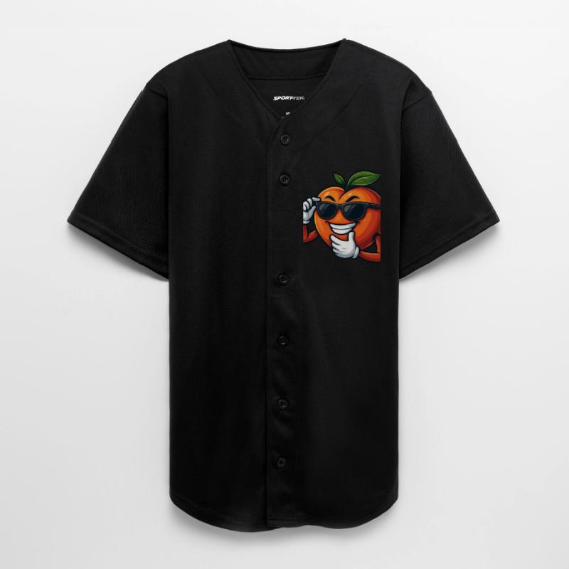 Cool peach cartoon sunglasses summer fruit