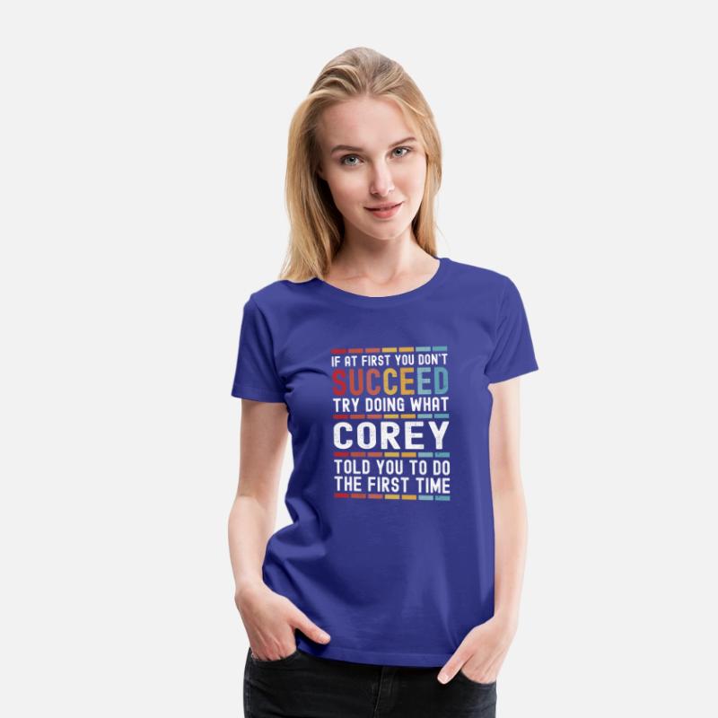 Corey Name Personalized Joke