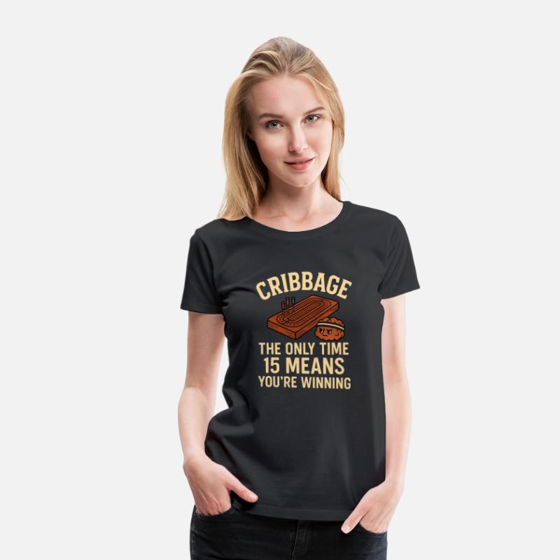 Cribbage Obsession Joke For Competitive Card Playe