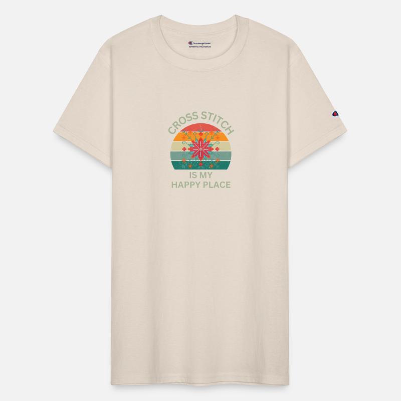 CROSS STITCH IS MY HAPPY PLACE