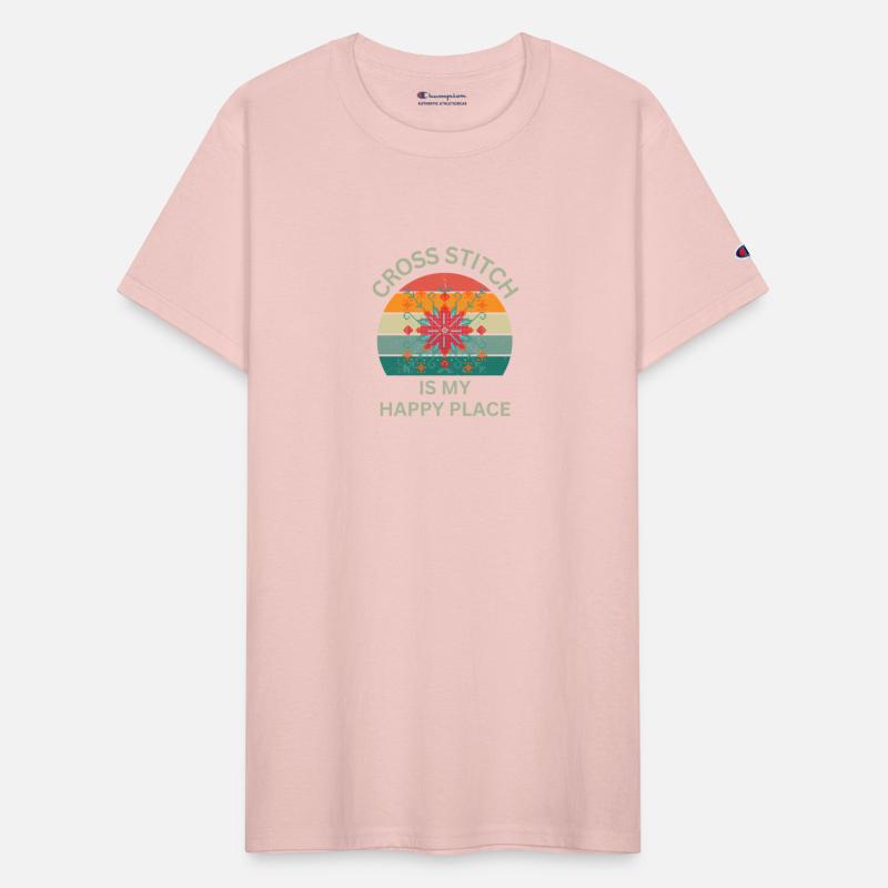 CROSS STITCH IS MY HAPPY PLACE