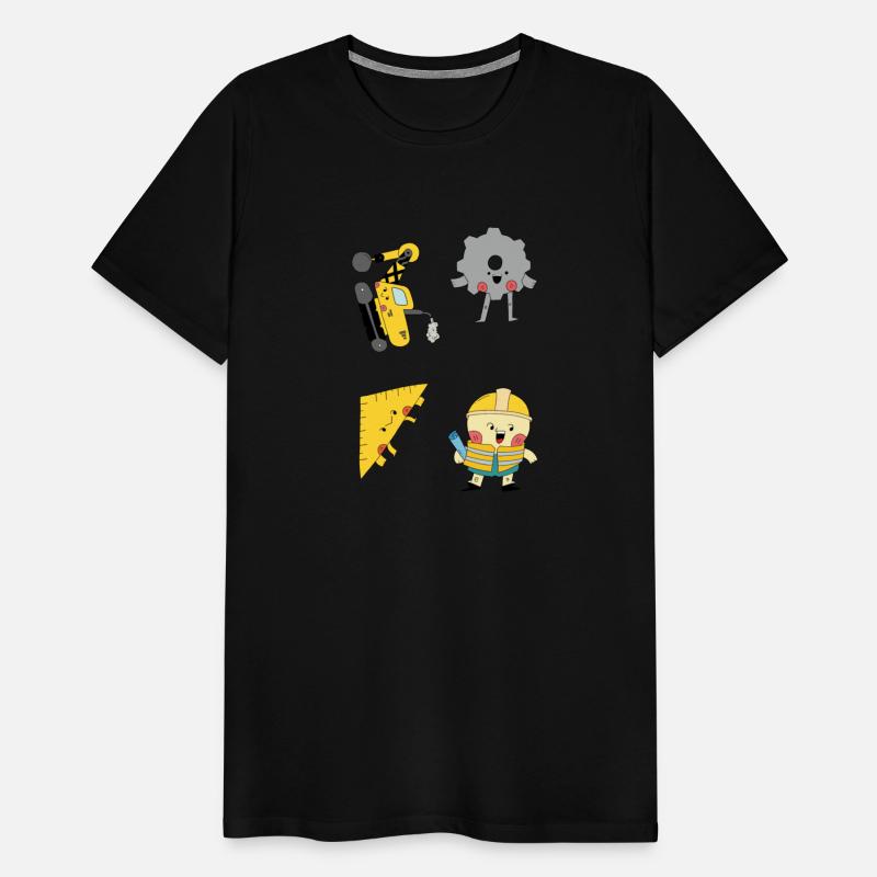 Cute Architect Sticker Pack, Kawaii Engineer