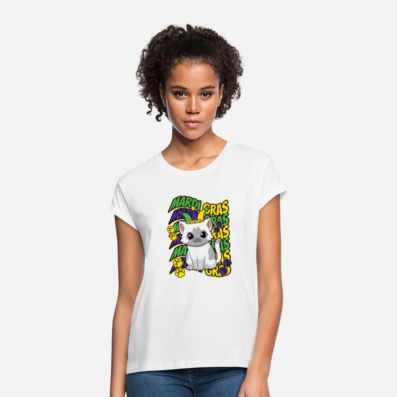 Cute Cat Beads Festival Parade Mardi Gras