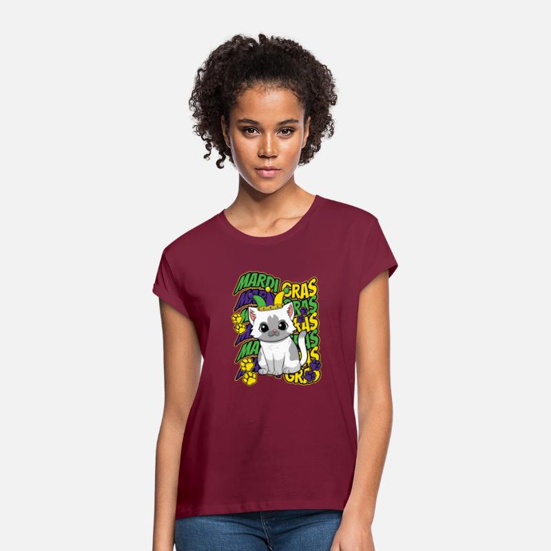 Cute Cat Beads Festival Parade Mardi Gras