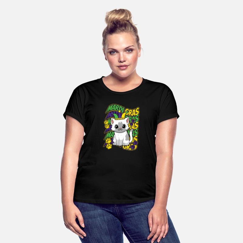 Cute Cat Beads Festival Parade Mardi Gras