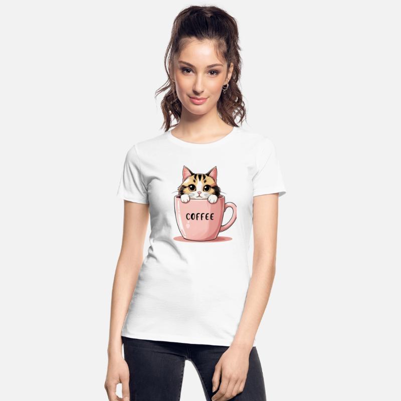 Cute Coffee Cat – Perfect Morning Motivation