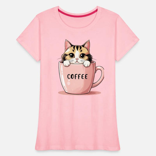 Cute Coffee Cat – Perfect Morning Motivation