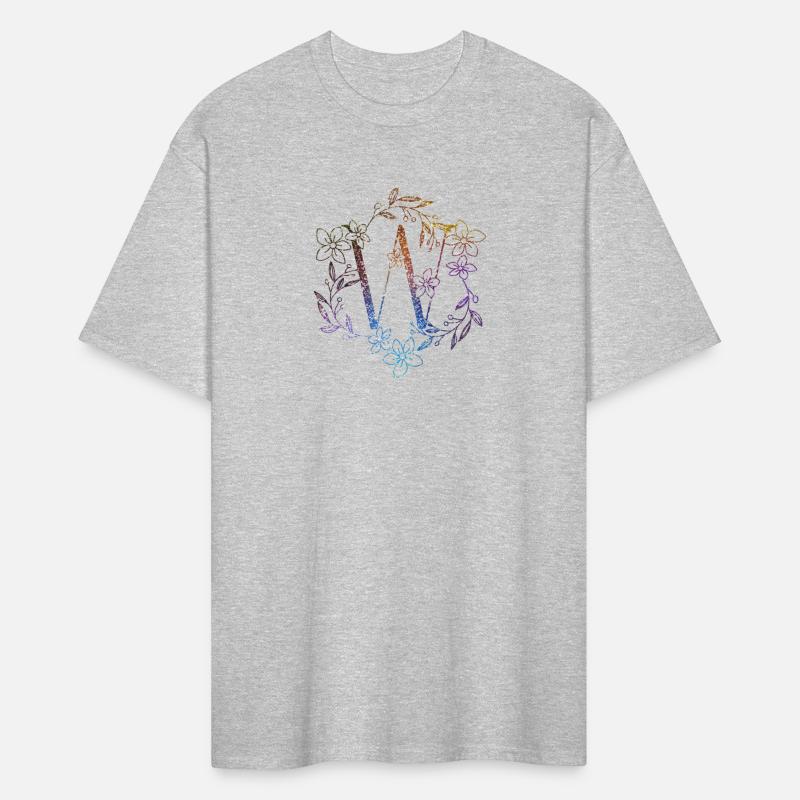 Cute Floral Monogram W | Monogram W