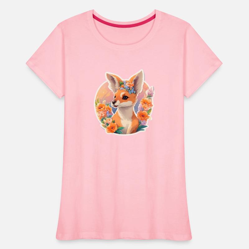 Cute kangaroo nice Ai design t-shirt