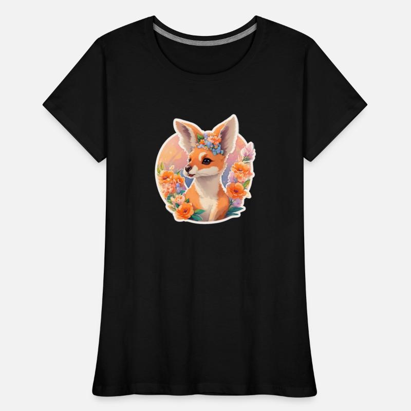 Cute kangaroo nice Ai design t-shirt