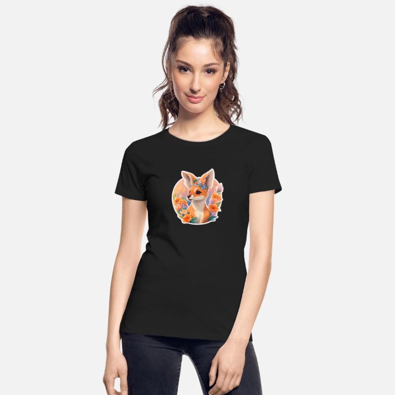 Cute kangaroo nice Ai design t-shirt