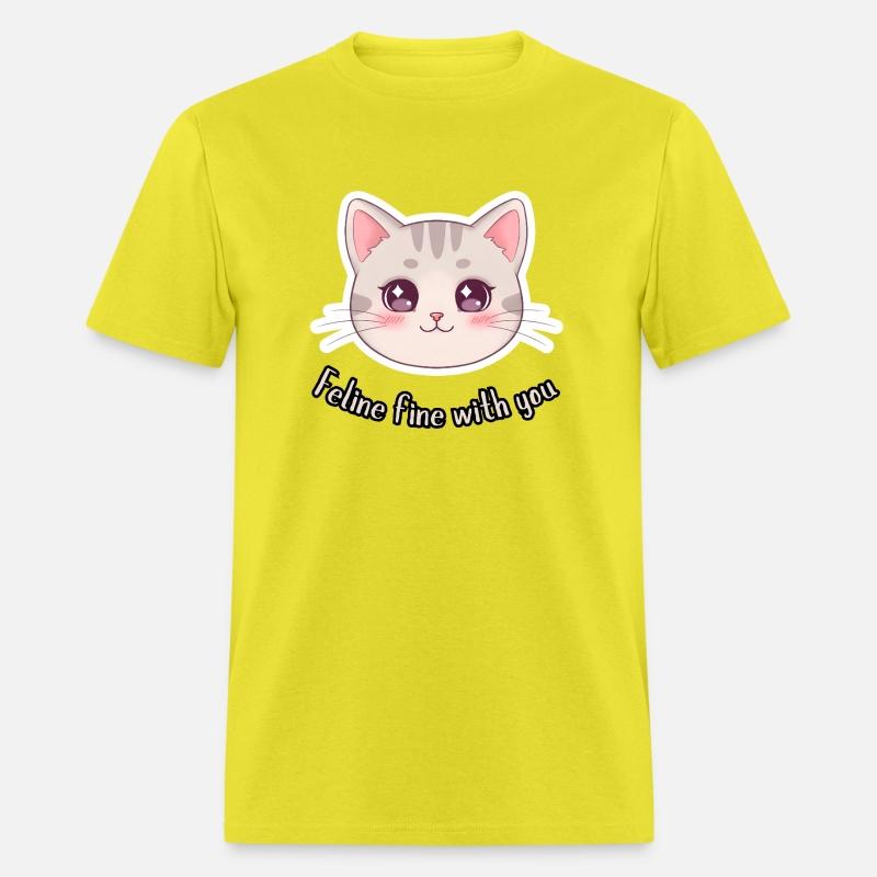 Cute Kawaii Cat with Sparkly Eyes